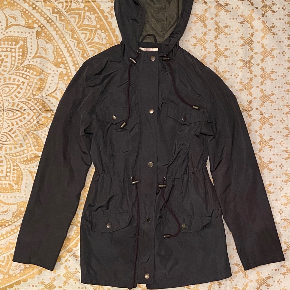 Navy Blue water Resistant Jacket